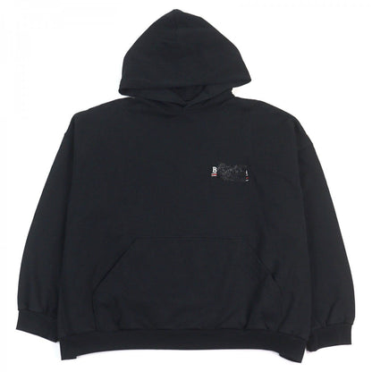 BALENCIAGA Hoodie 713677 cotton Black type GAFFER HOODIE 3