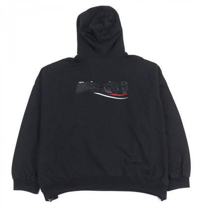 BALENCIAGA Hoodie 713677 cotton Black type GAFFER HOODIE 3