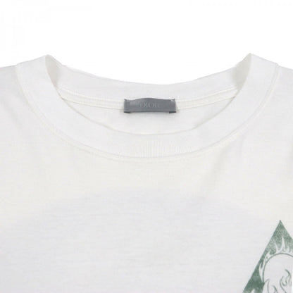 Dior HOMME Long-sleeved T-shirt 393J675A0817 cotton white Printed Sweat Shirt L