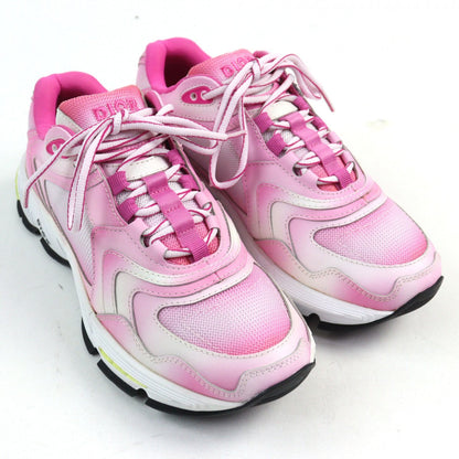 Dior HOMME sneakers leather Pink type tie-dye Pattern E503 39