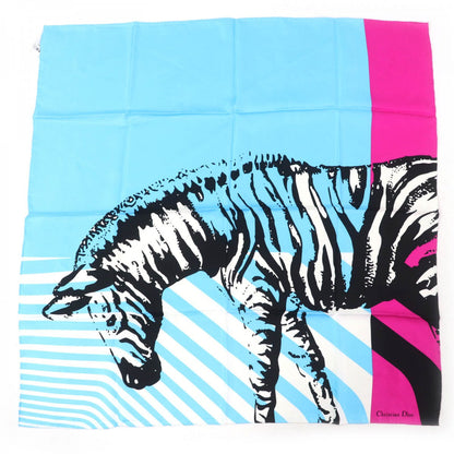 Christian Dior scarf 22ANP090I610 silk multicolor D-Jungle Pop