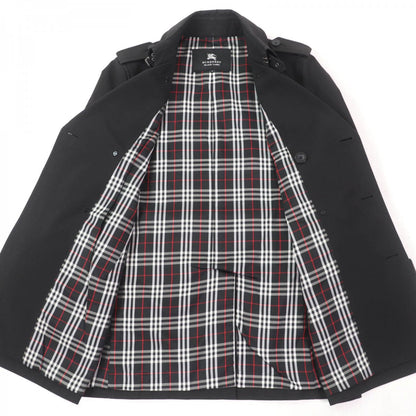 BURBERRY BLACK LABEL trench coat polyester black M
