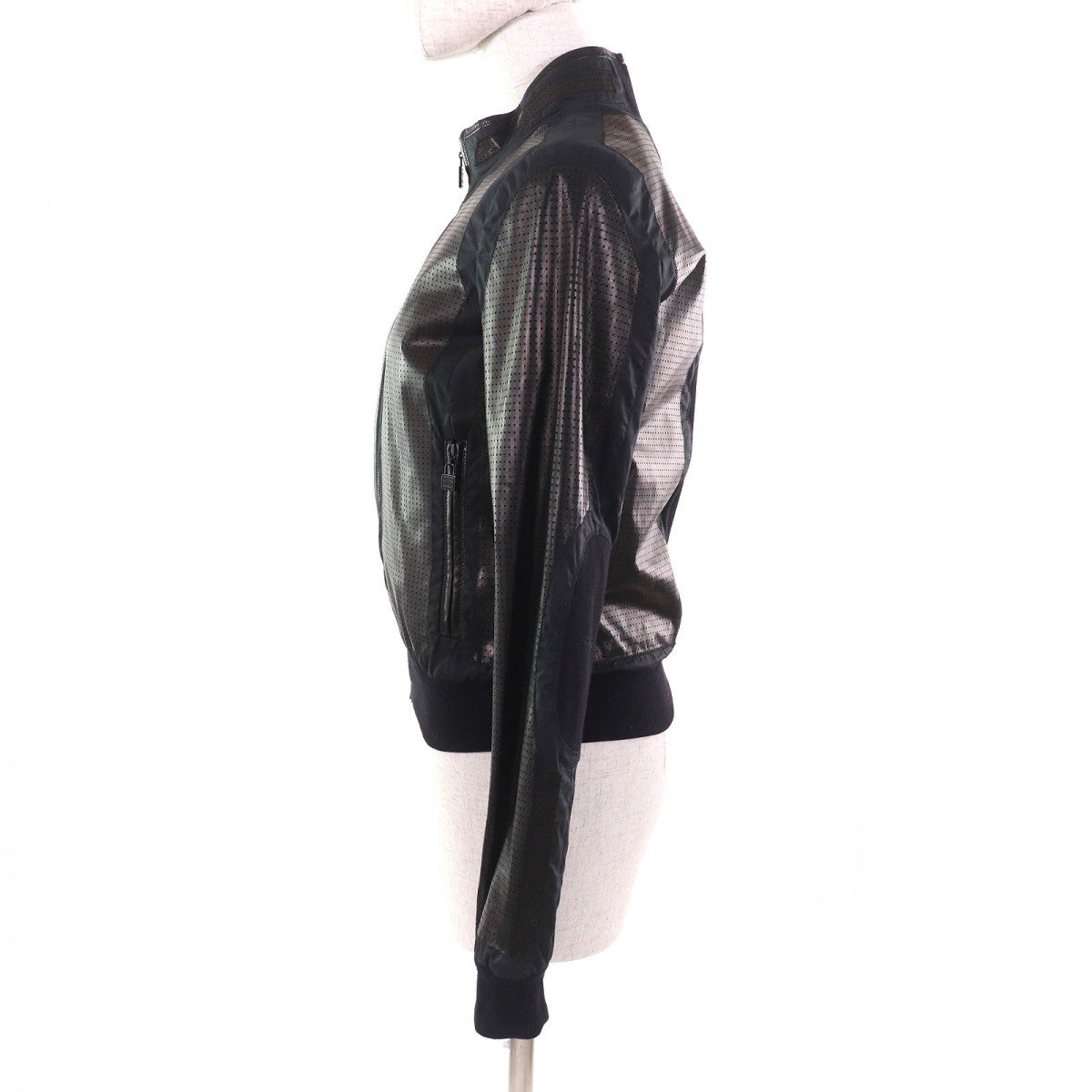 CHANEL Jacket 09P P35275 lambskin black 34