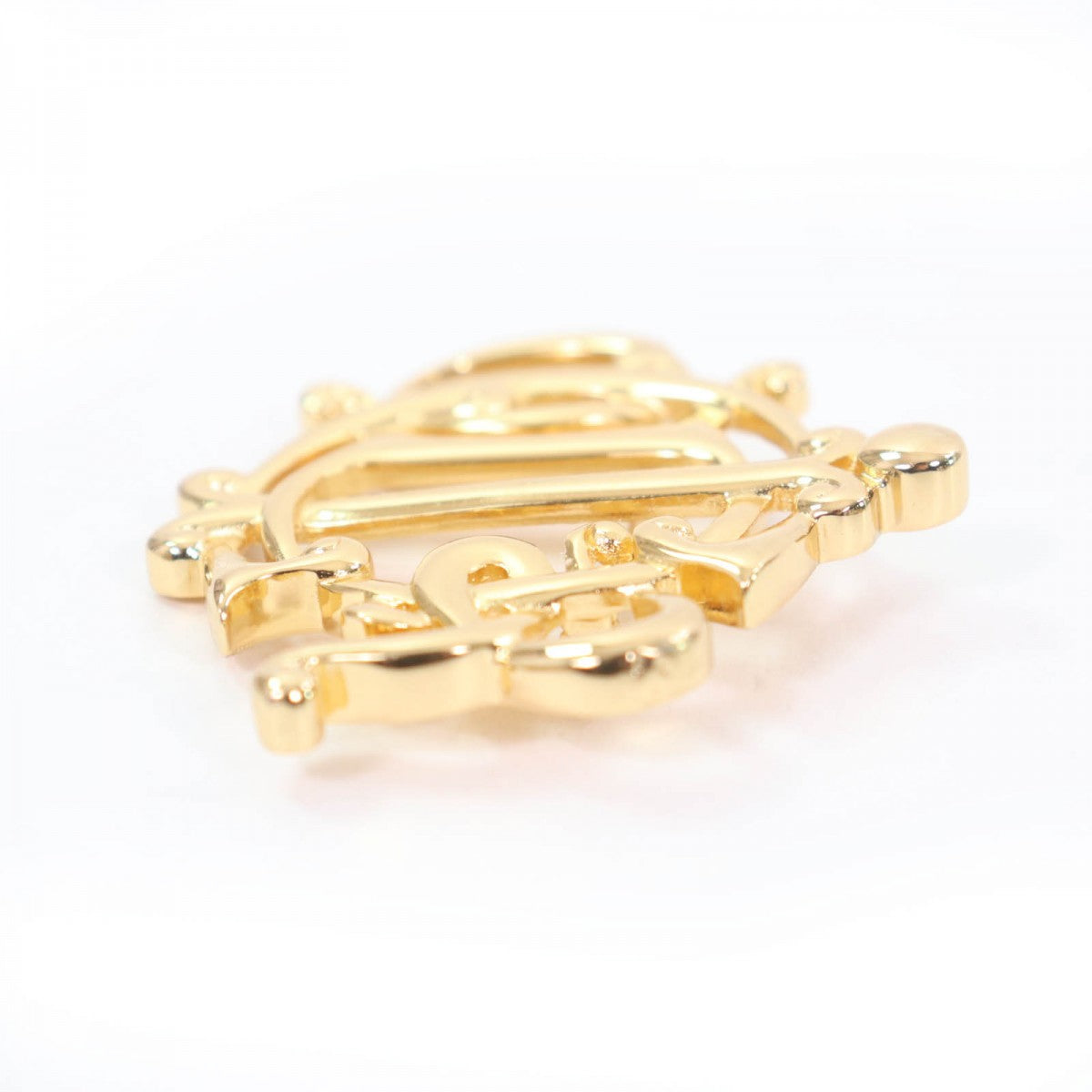 Christian Dior Brooch Gold Plated gold