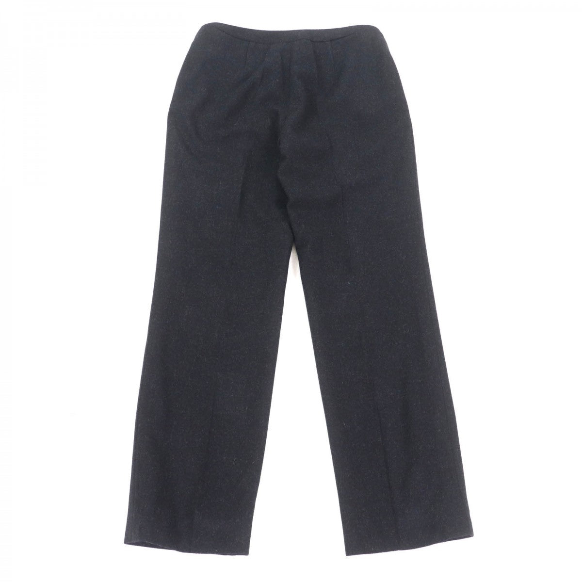 CHANEL Pants P59000 wool Charcoal gray 38