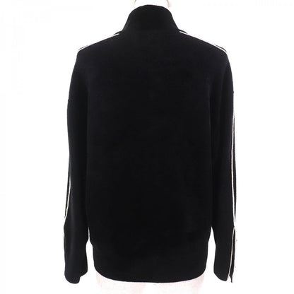 CHANEL Blouson P65657 cashmere Black White XS