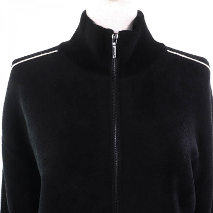 CHANEL Blouson P65657 cashmere Black White XS