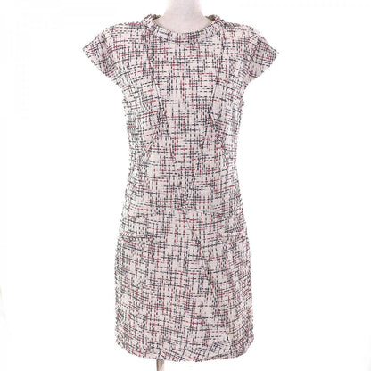 CHANEL one piece P50967 cotton Ivory black red 36