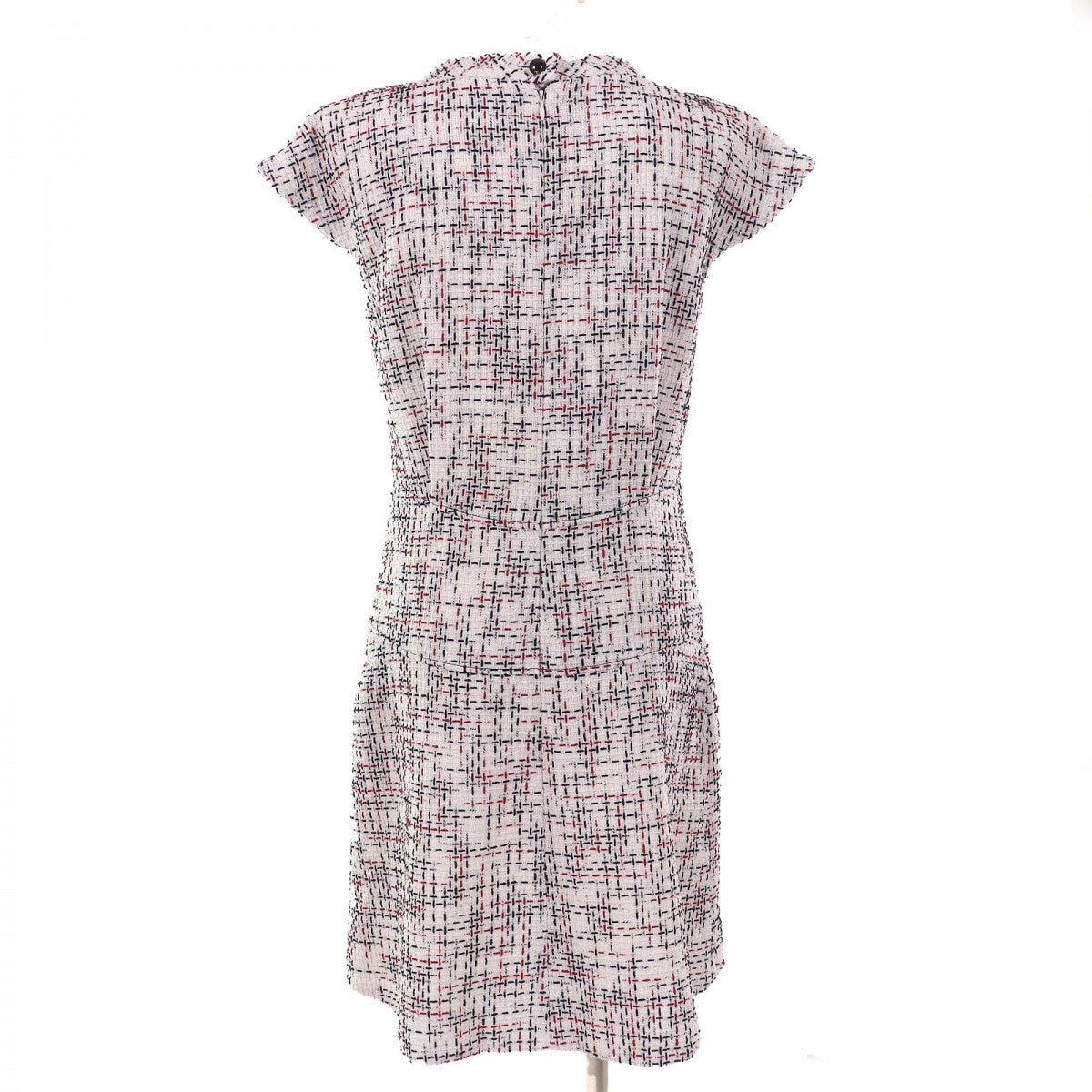 CHANEL one piece P50967 cotton Ivory black red 36