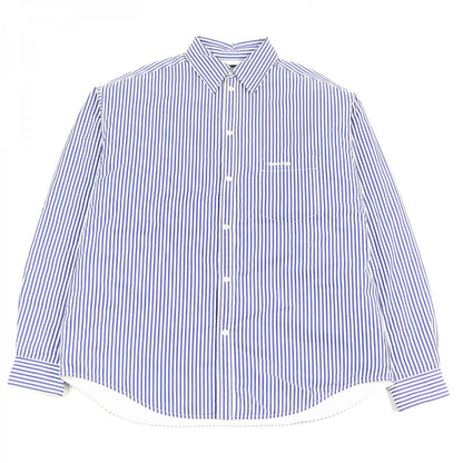 BALENCIAGA Long sleeve shirt 642339 cotton Blue white 36