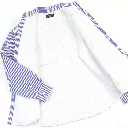 BALENCIAGA Long sleeve shirt 642339 cotton Blue white 36