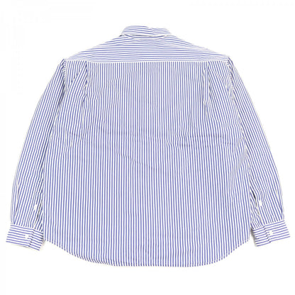 BALENCIAGA Long sleeve shirt 642339 cotton Blue white 36