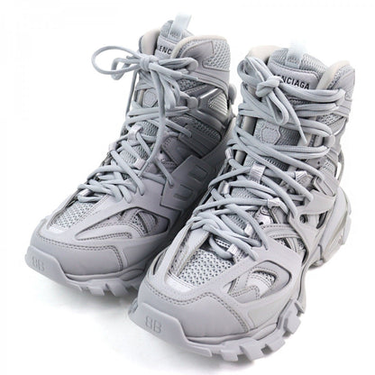 BALENCIAGA High cut sneakers 654867 leather gray TRACK HIKE 27