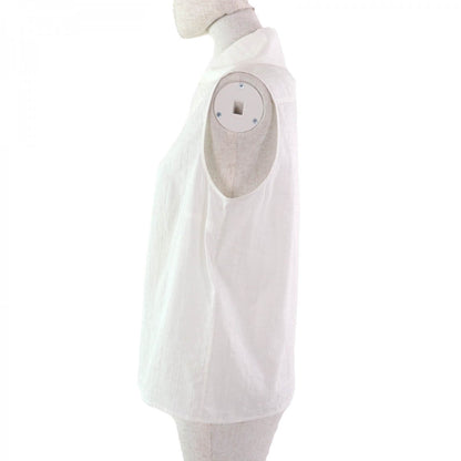 CHANEL blouse P78855 cotton white 38
