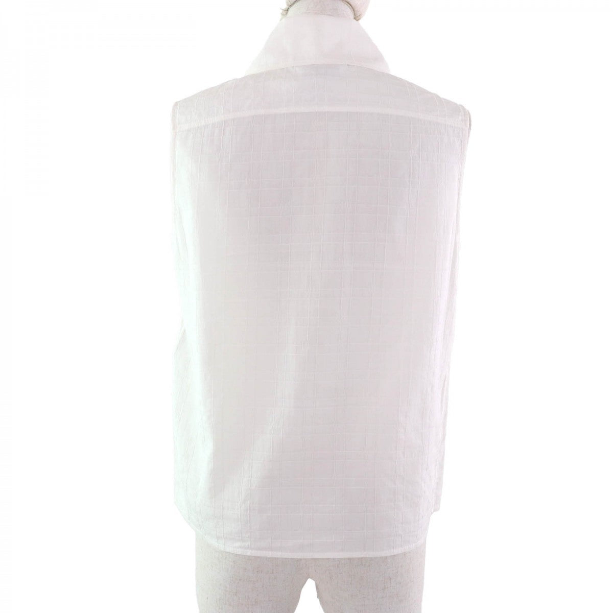 CHANEL blouse P78855 cotton white 38