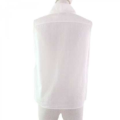 CHANEL blouse P78855 cotton white 38