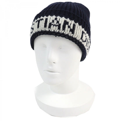 Christian Dior Knit cap 31NOE714IXGH wool Navy white