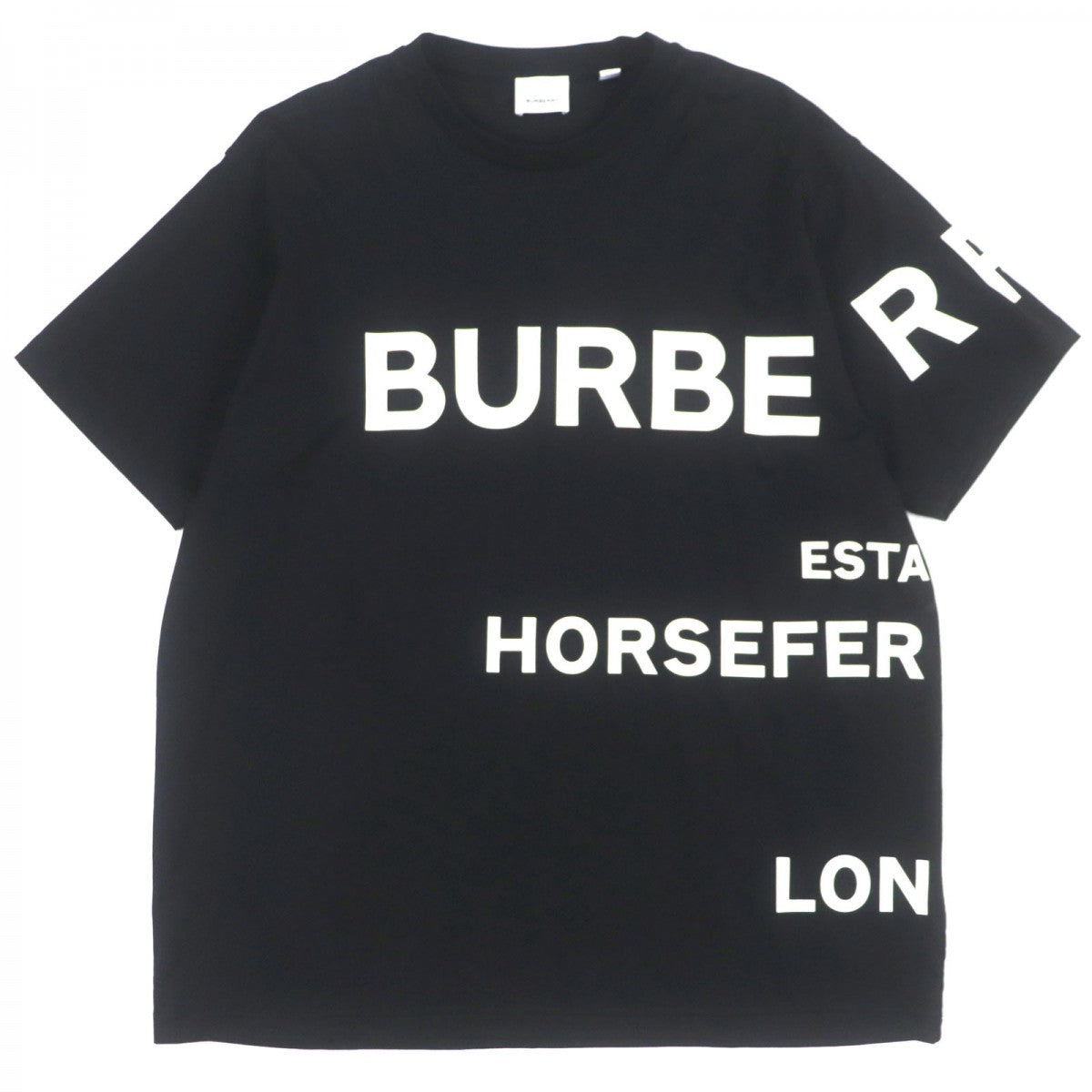 BURBERRY Short sleeve T-shirt cotton black S