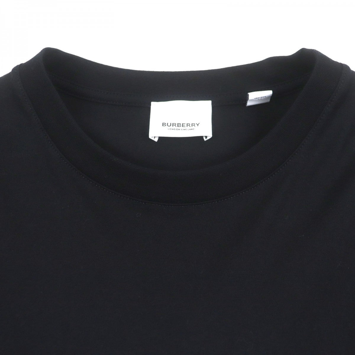 BURBERRY Short sleeve T-shirt cotton black S