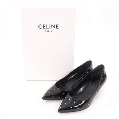 CELINE pumps Patent leather black 36.5