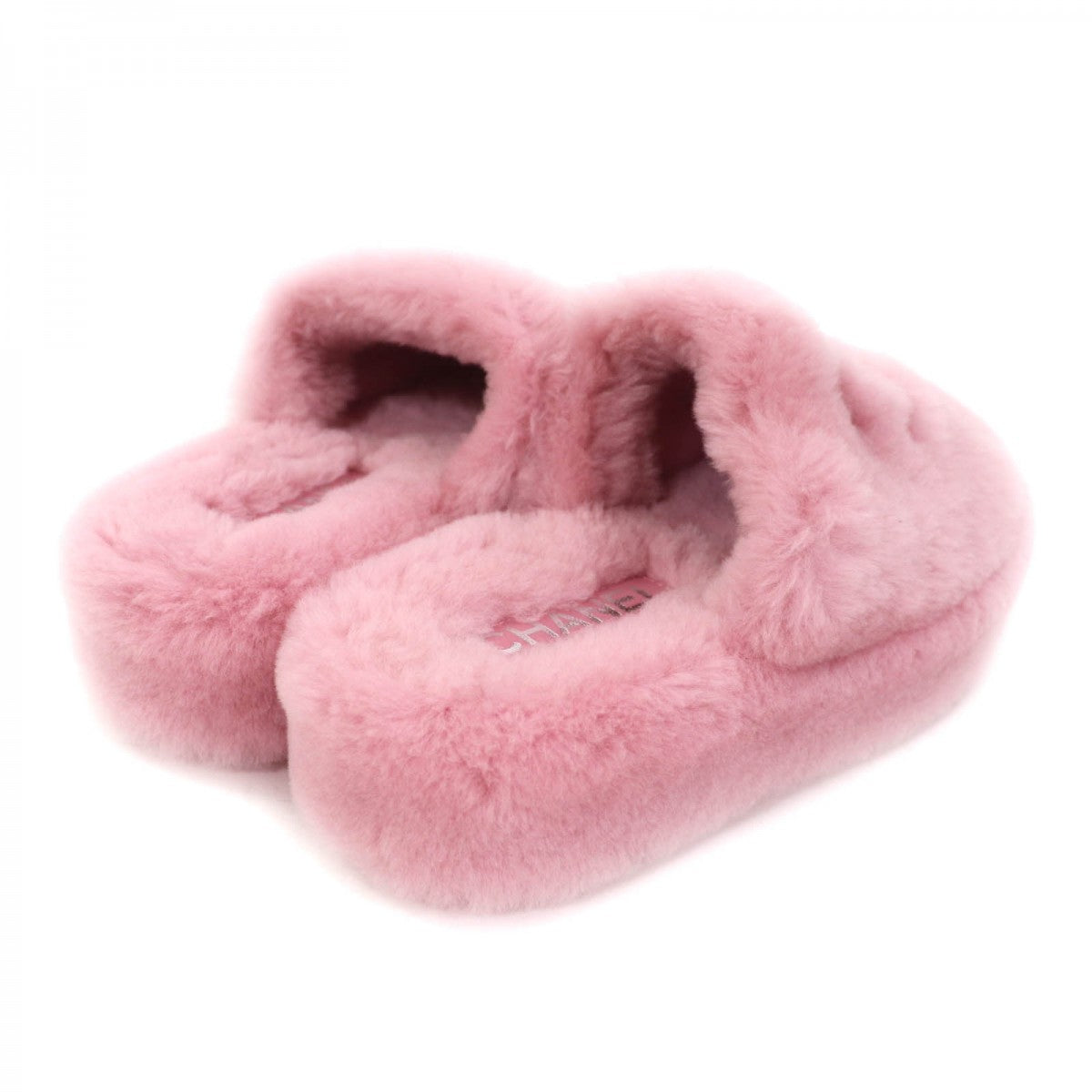 CHANEL Sandals G45984 Ramfer pink 35