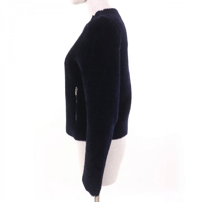 CELINE Jacket 2 5K10/5525 Sheep leather Navy 34