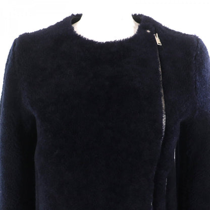 CELINE Jacket 2 5K10/5525 Sheep leather Navy 34