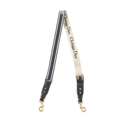 Christian Dior Shoulder strap S8553CBTE canvas Navy