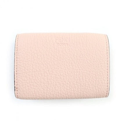FENDI Tri-fold wallet 8M0426 leather pink Celeria Peekaboo