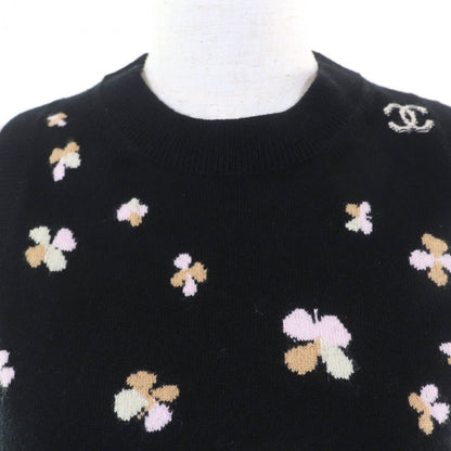 CHANEL Vest P76928K11094 cashmere black 36