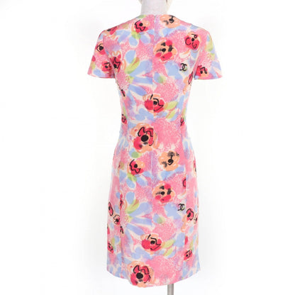 CHANEL one piece 97P P07755W03016 cotton multicolor 36