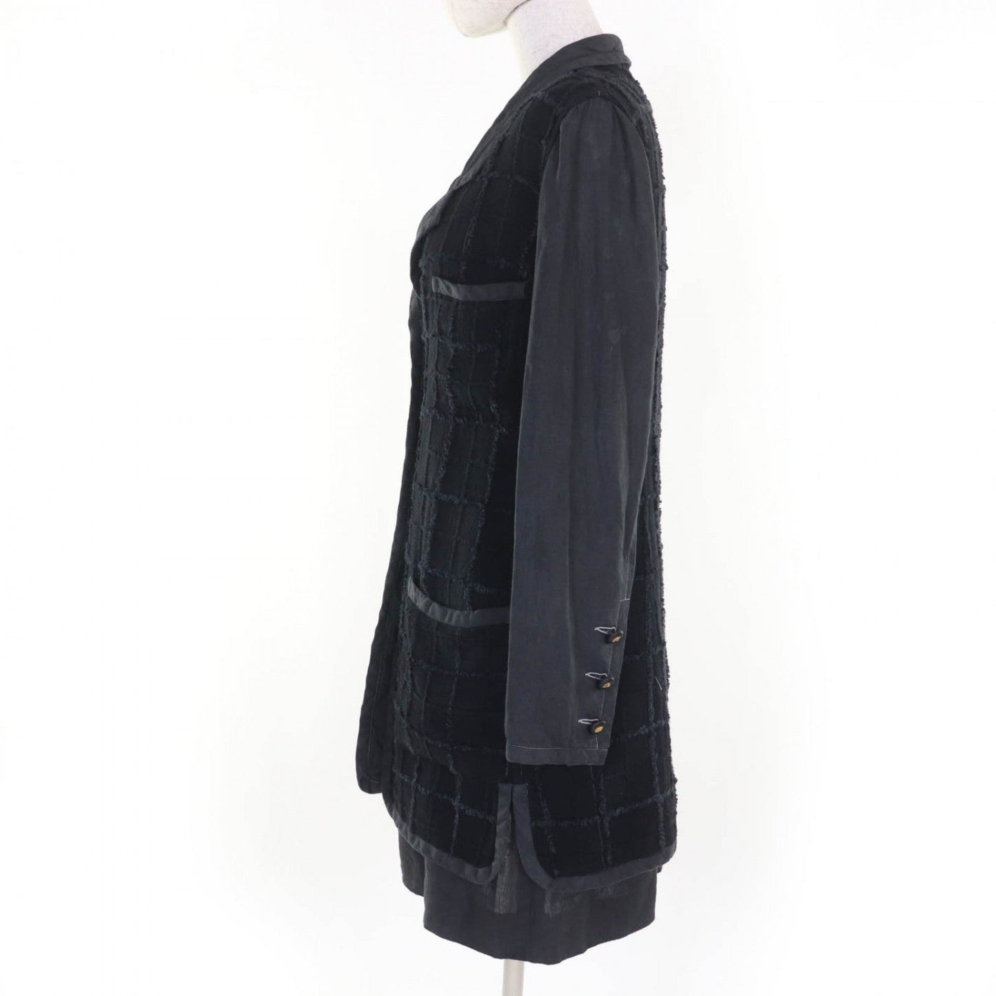 CHANEL ensemble 94P P02832 wool Gray type 38