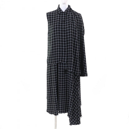 BALENCIAGA ensemble 556247 Rayon Black White 34
