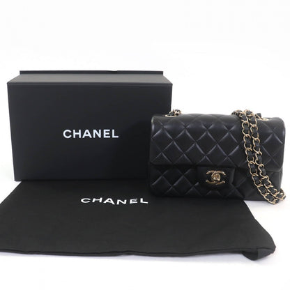 CHANEL Shoulder Bag A69900 lambskin black Mini Matrasse 20