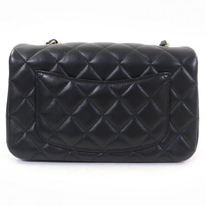 CHANEL Shoulder Bag A69900 lambskin black Mini Matrasse 20