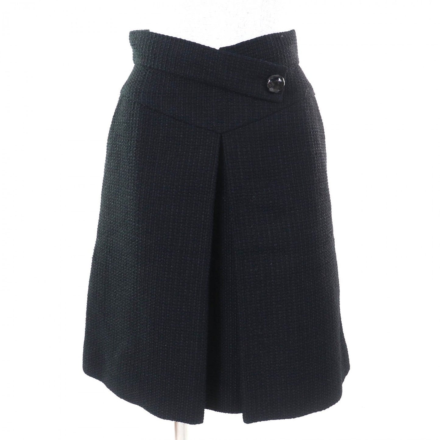CHANEL Tight Skirt P51038 cotton black 40
