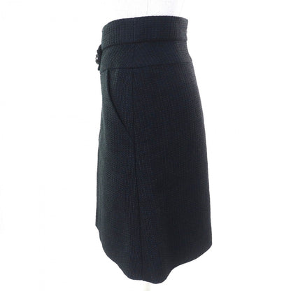 CHANEL Tight Skirt P51038 cotton black 40