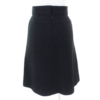 CHANEL Tight Skirt P51038 cotton black 40