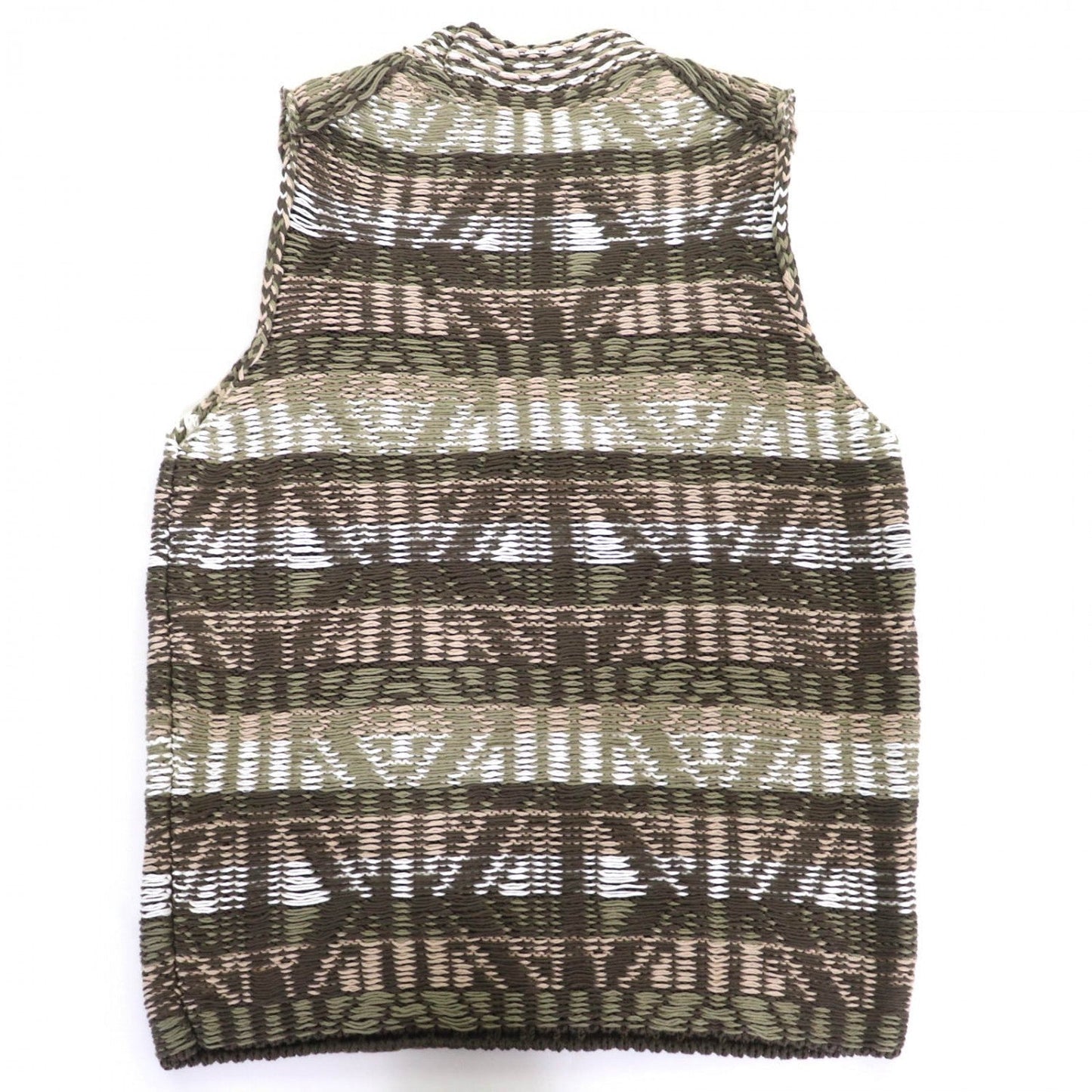 Dior HOMME Vest 383M636AT544 cotton Khaki type L