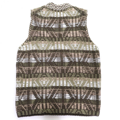 Dior HOMME Vest 383M636AT544 cotton Khaki type L
