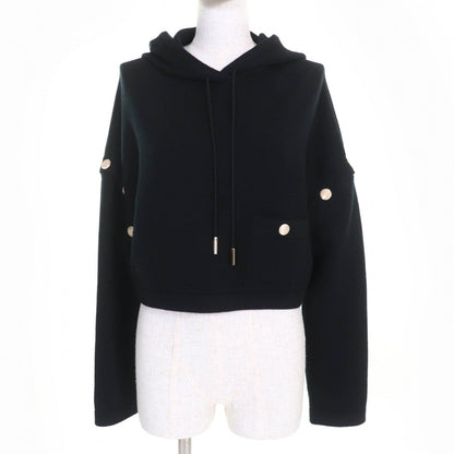 CHANEL Hoodie P72799K10443 cashmere black 34