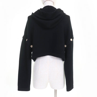 CHANEL Hoodie P72799K10443 cashmere black 34