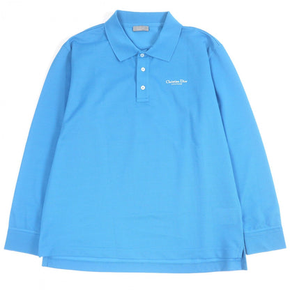 Dior HOMME Long sleeve polo shirt 483J835A0931 polyester blue L