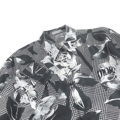 Dior HOMME Long sleeve shirt 013C501E4796 silk black 39
