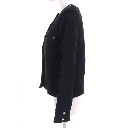 CHANEL No color jacket 21S P70545 cotton black 34
