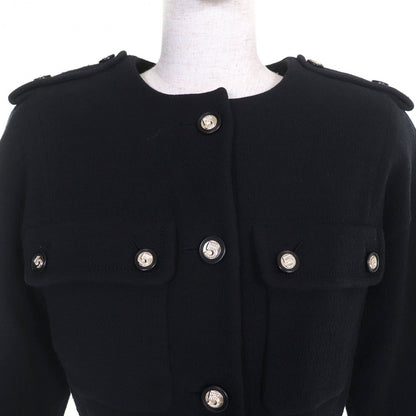 CHANEL No color jacket 21S P70545 cotton black 34