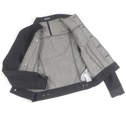 Dior HOMME Denim Jacket 833C402TY918 cotton black 48