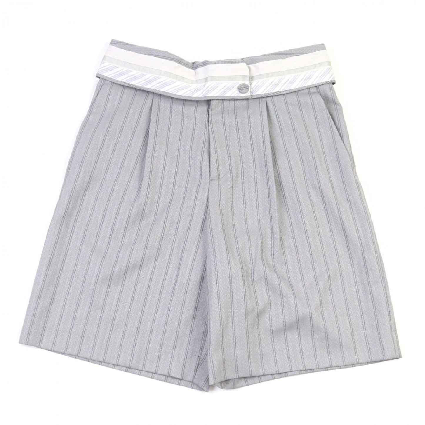 Dior HOMME Shorts 383C132A5718 wool Gray type Herringbone Pattern 46