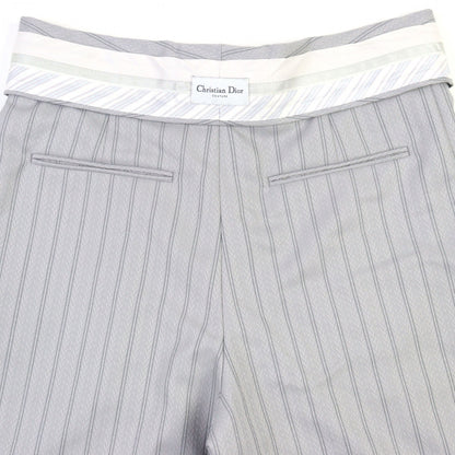 Dior HOMME Shorts 383C132A5718 wool Gray type Herringbone Pattern 46