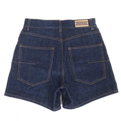 Christian Dior Shorts 512P44A3426 cotton Indigo blue 36